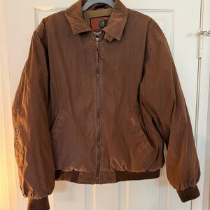 Weatherproof Men's Tan Bomber Jacket